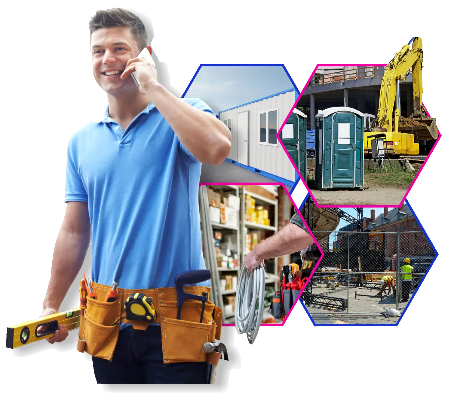 Construction worker at site